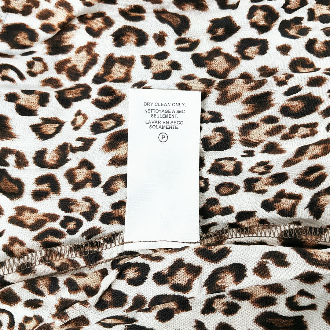 Velvet by Graham & Spencer - Cheetah Wrap Dress