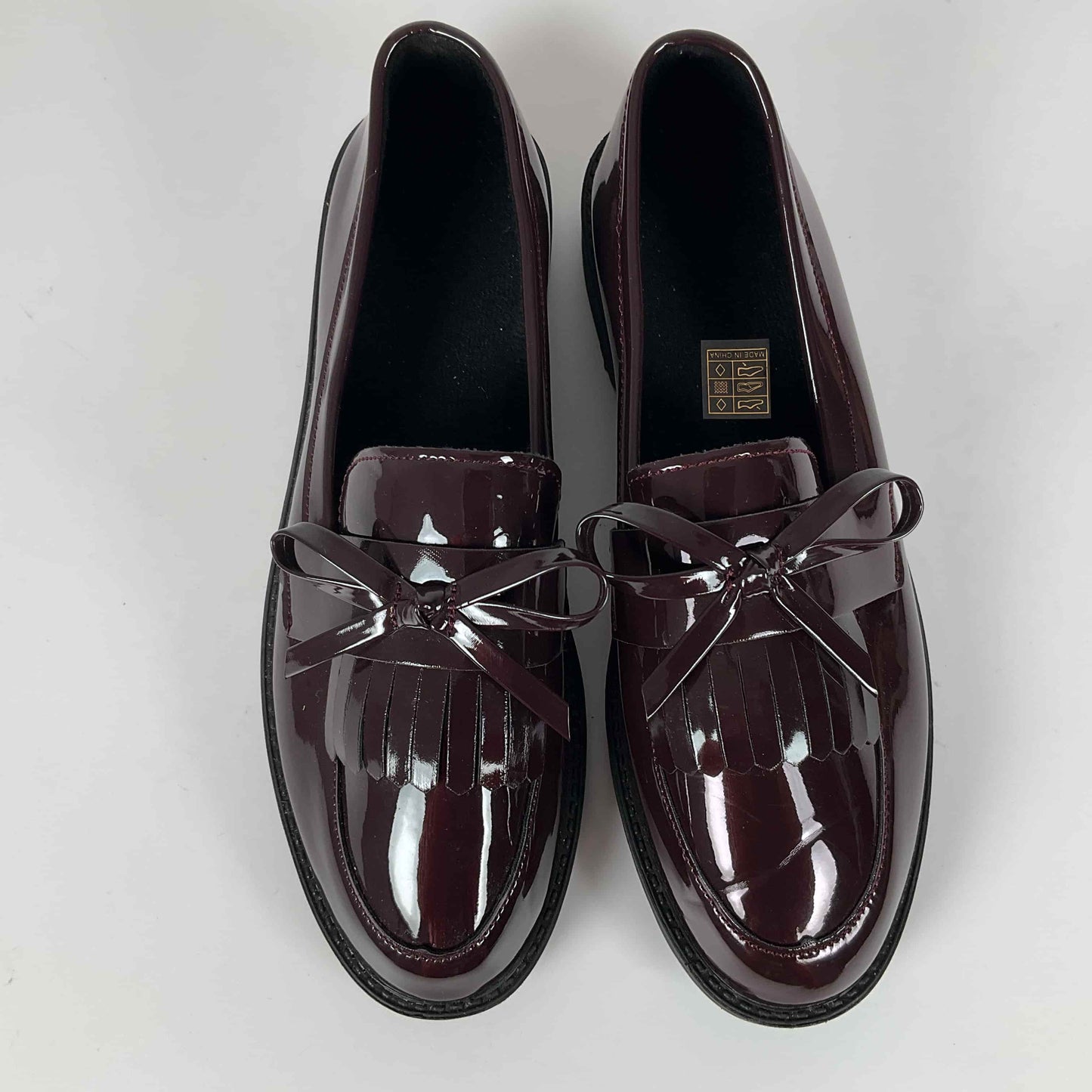 Maroon Loafers