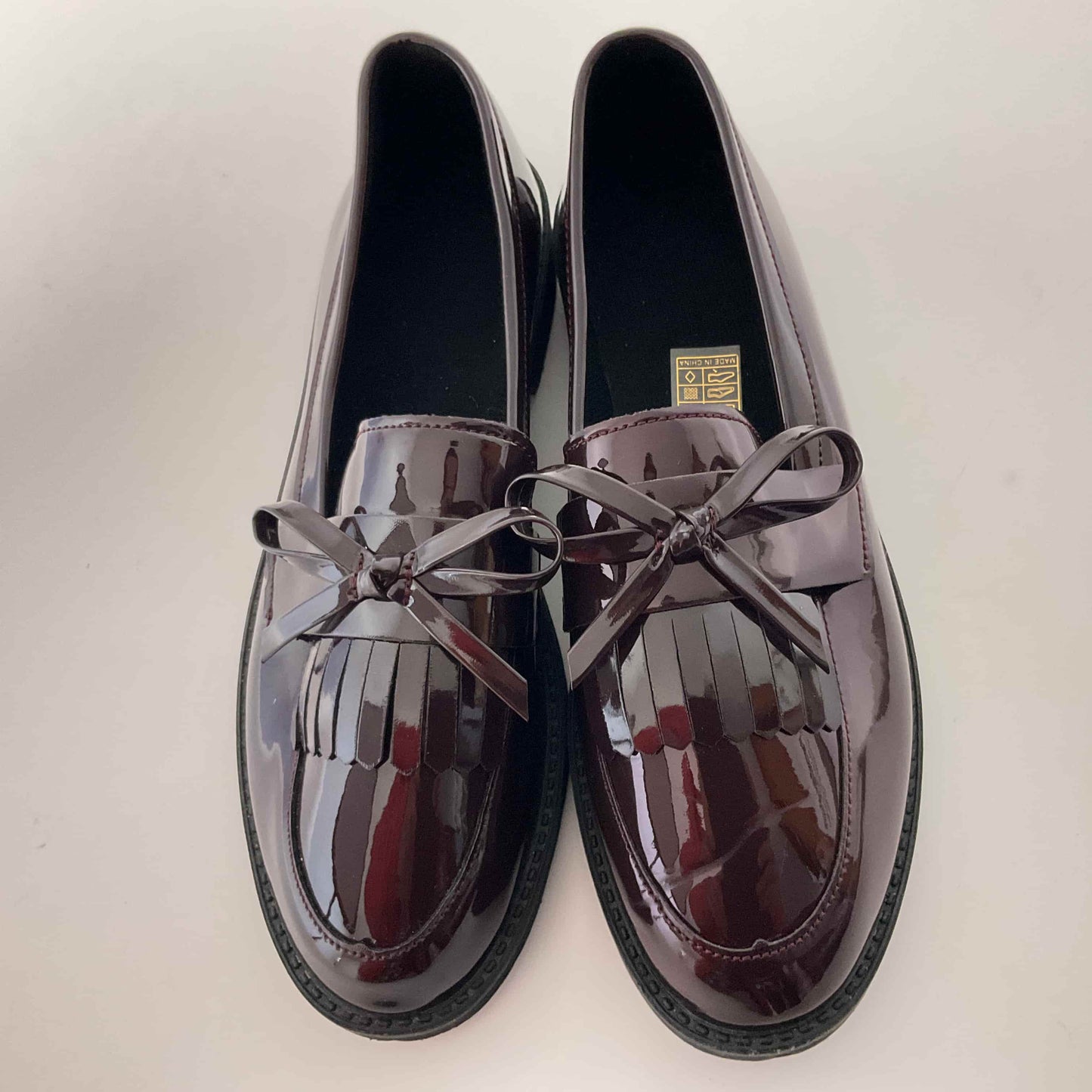 Maroon Loafers