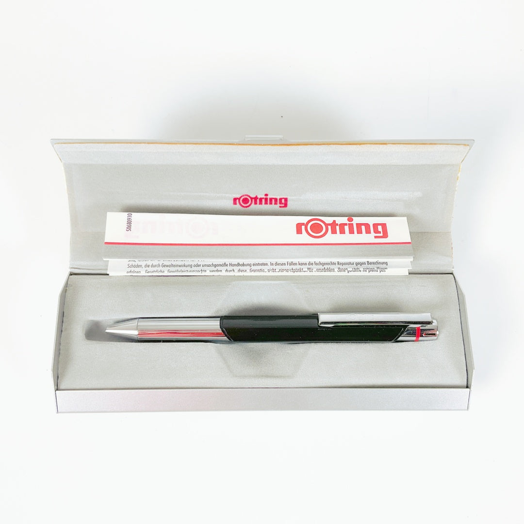 Rotring Newton Ballpoint Pen, Chrome and Silver