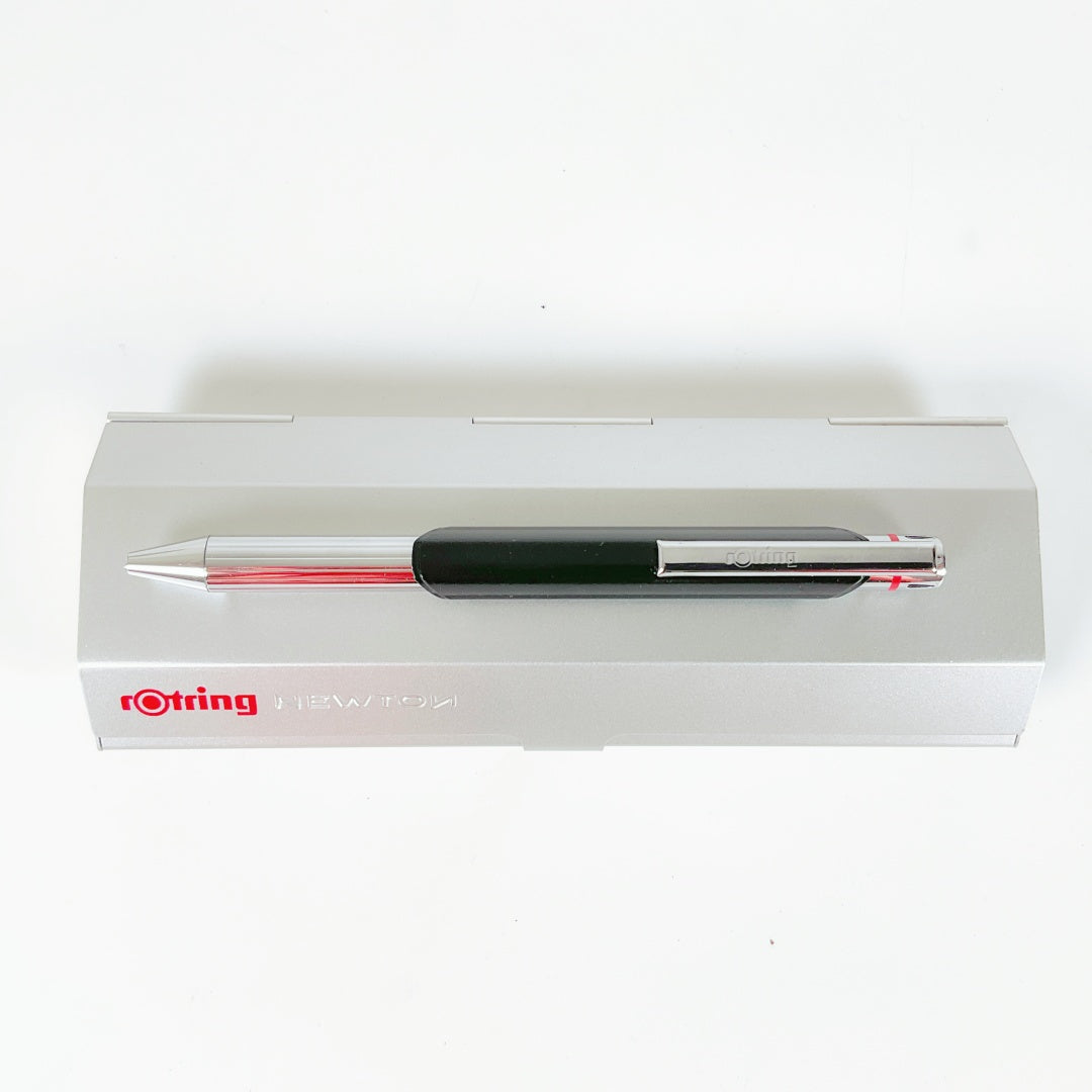 Rotring Newton Ballpoint Pen, Chrome and Silver