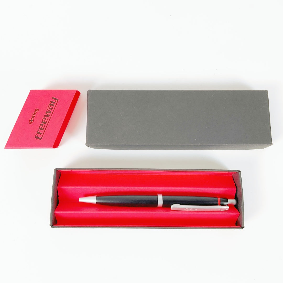 Rotring Freeway Button Ballpoint Pen, Black
