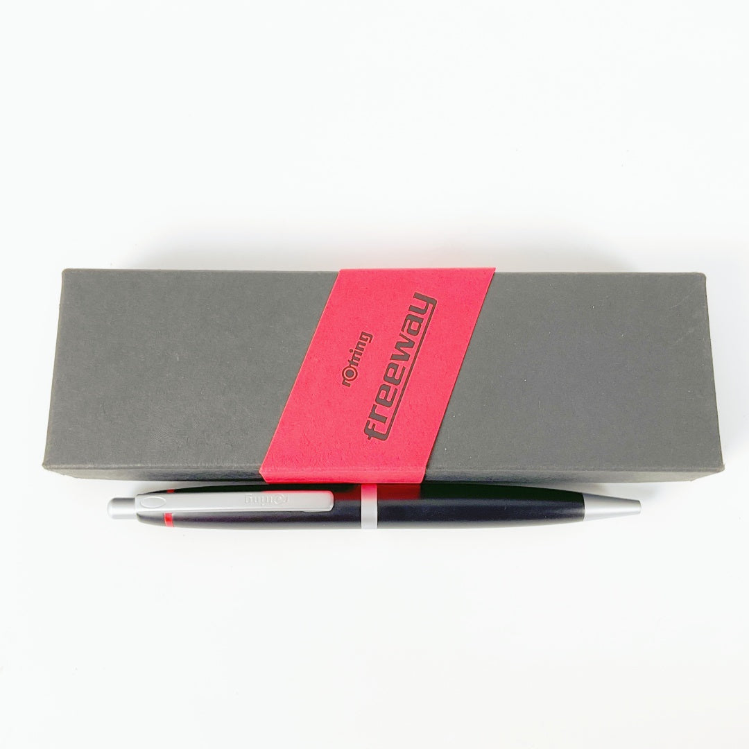 Rotring Freeway Button Ballpoint Pen, Black