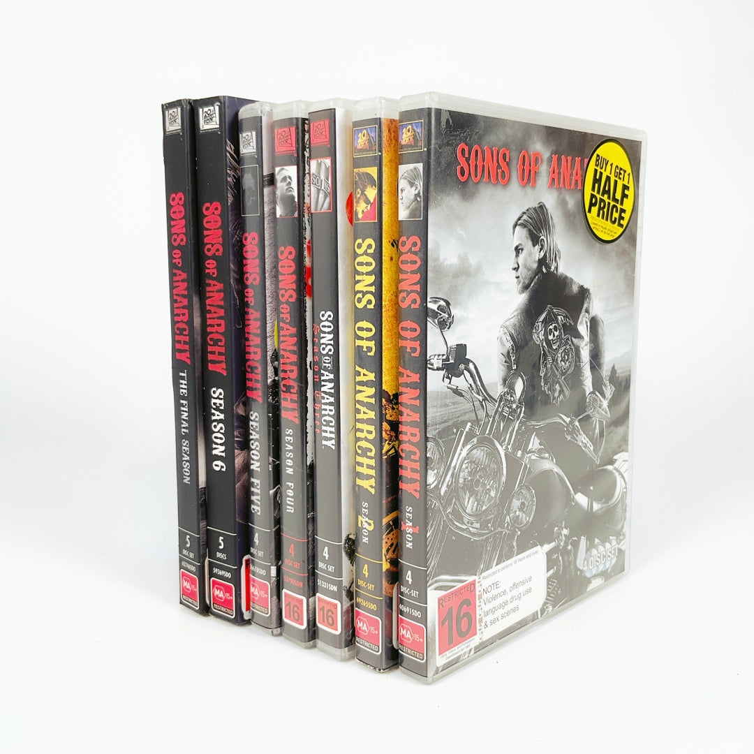 Sons of Anarchy - The Complete Series DVD Set (Seasons 1-6 & Final Season)