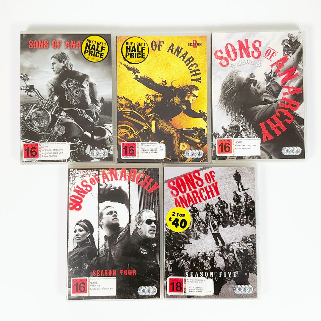 Sons of Anarchy - The Complete Series DVD Set (Seasons 1-6 & Final