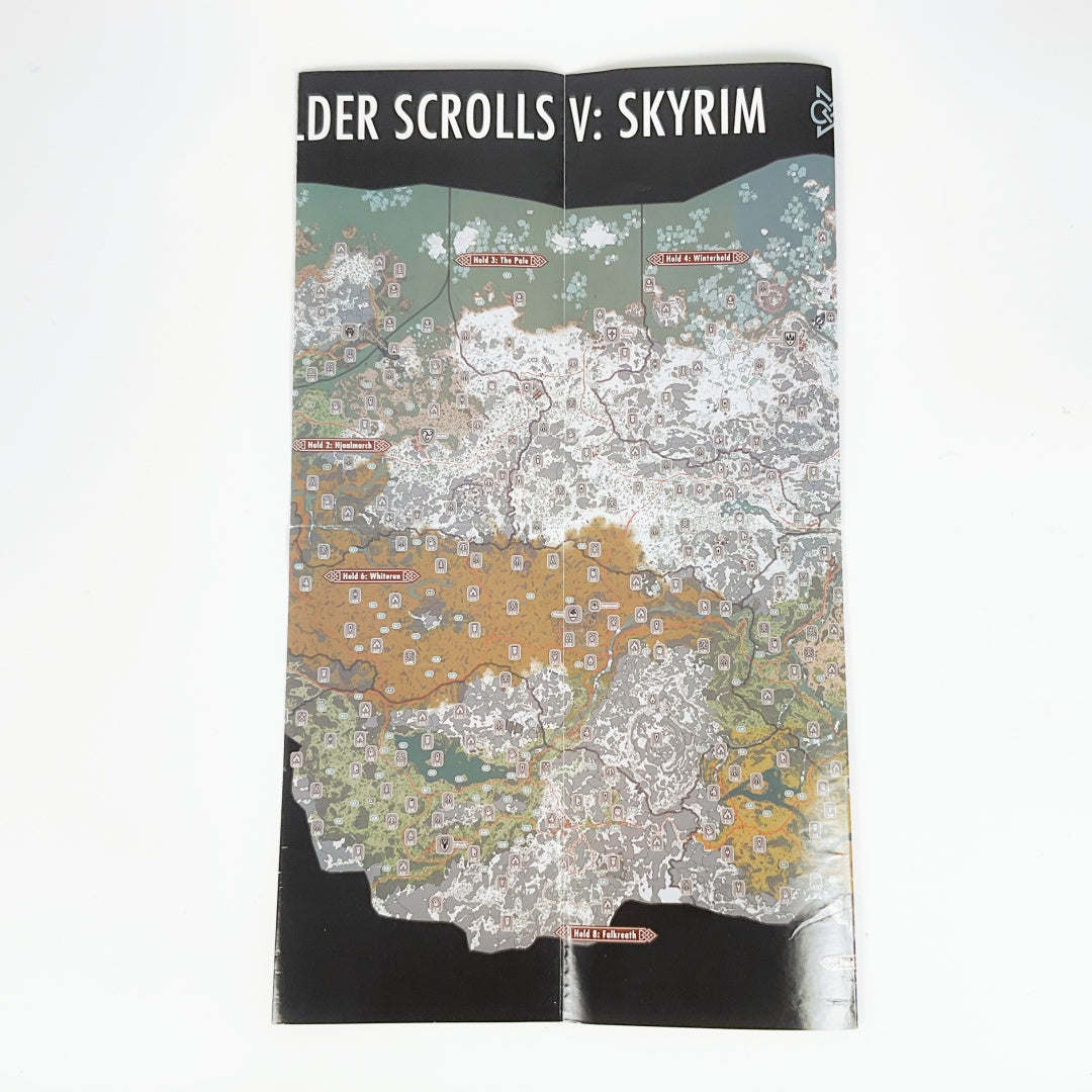 The Elder Scrolls V Skyrim Official Game Guide- With Map