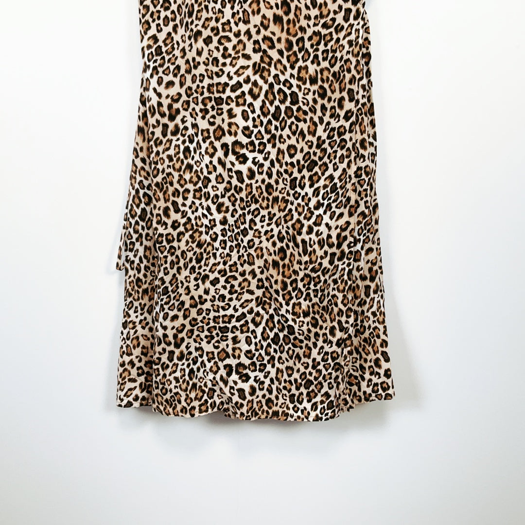 Velvet by Graham & Spencer - Cheetah Wrap Dress