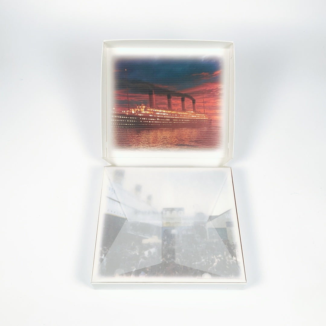 Titanic VHS Video Collectors Box Edition with 35mm Film Cell & 8 Collector Cards