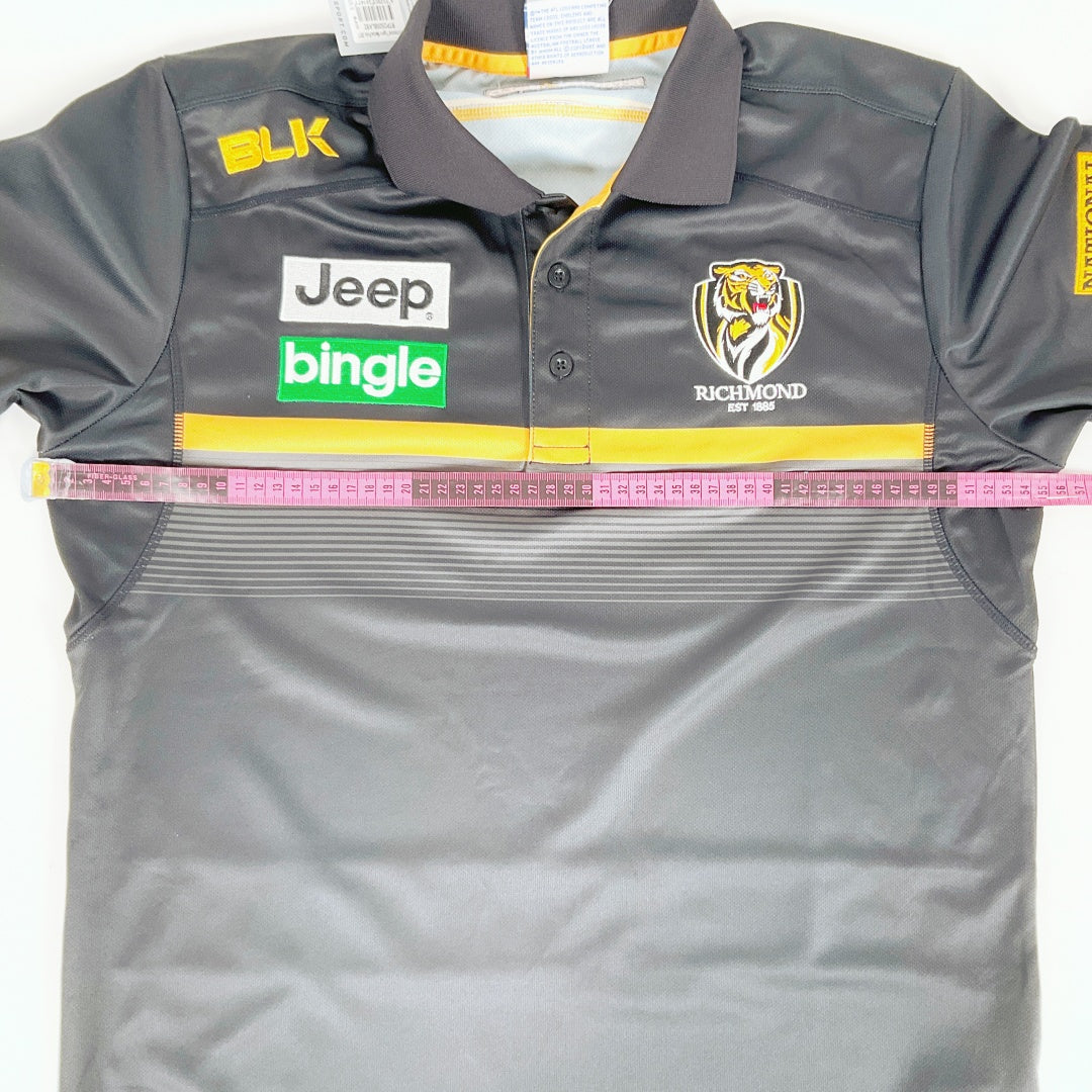 BLK - AFL On-Field Team Gear Richmond Tigers Unisex Polo