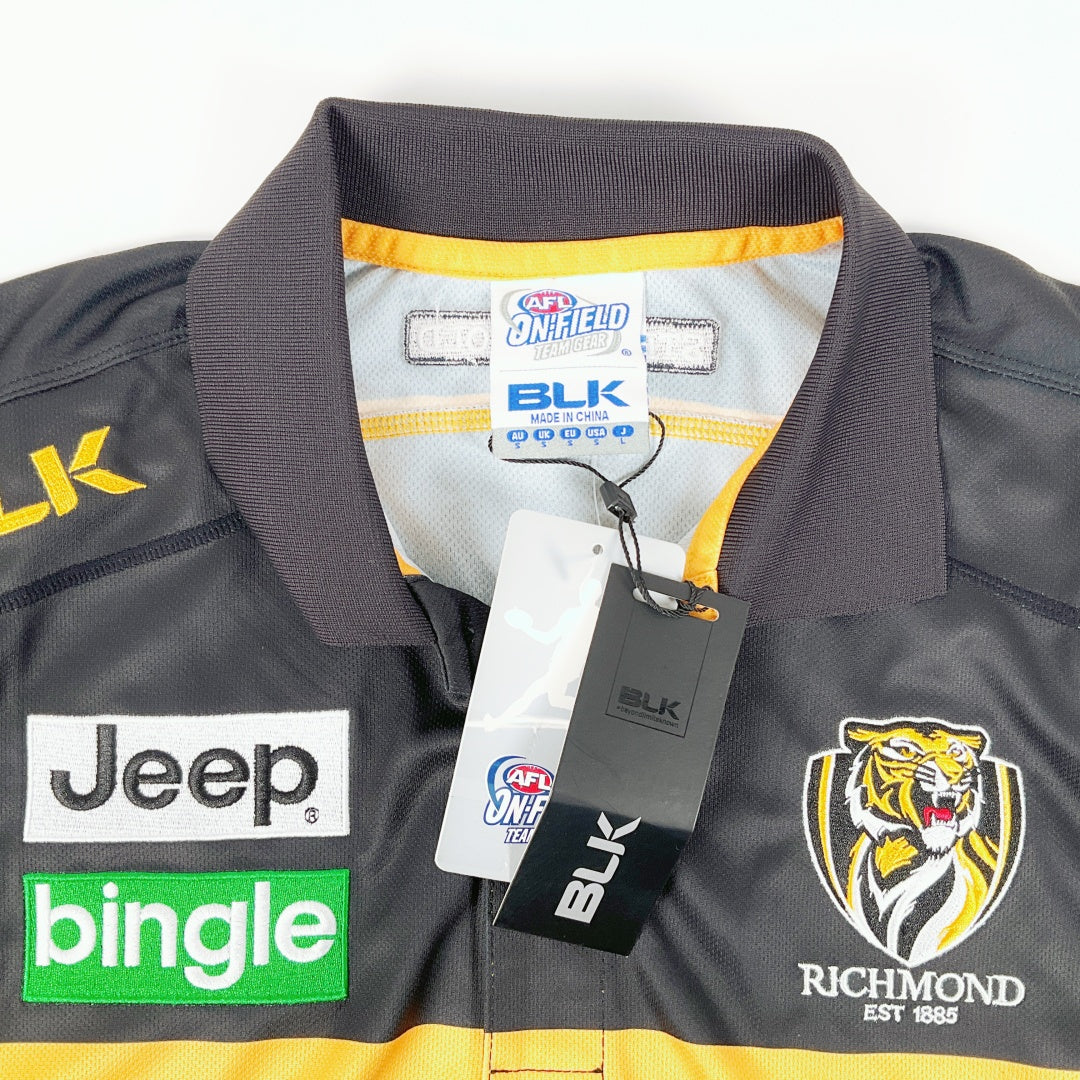 BLK - AFL On-Field Team Gear Richmond Tigers Unisex Polo