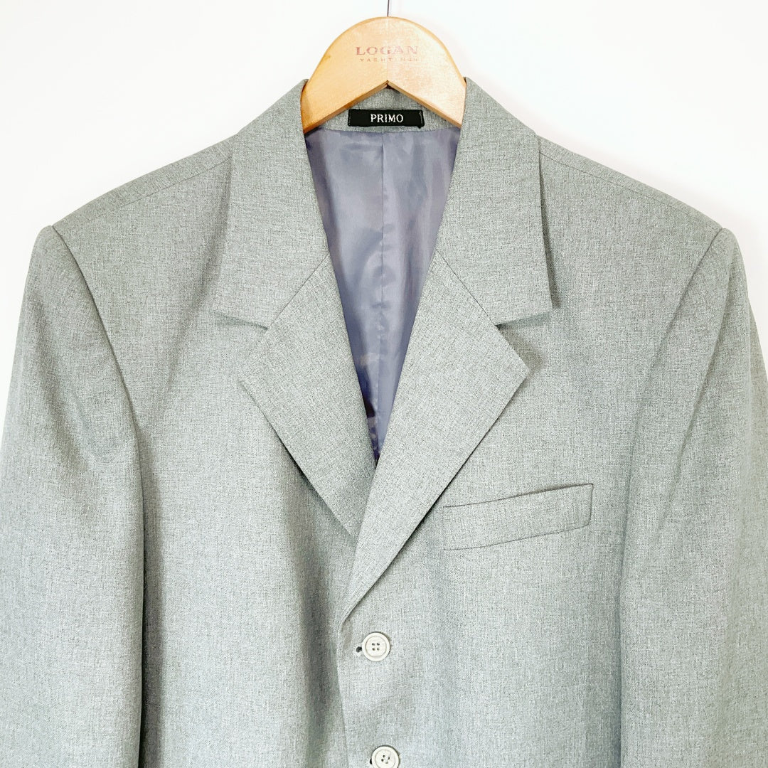 PRIMO - Men's Suit Jacket in Gray