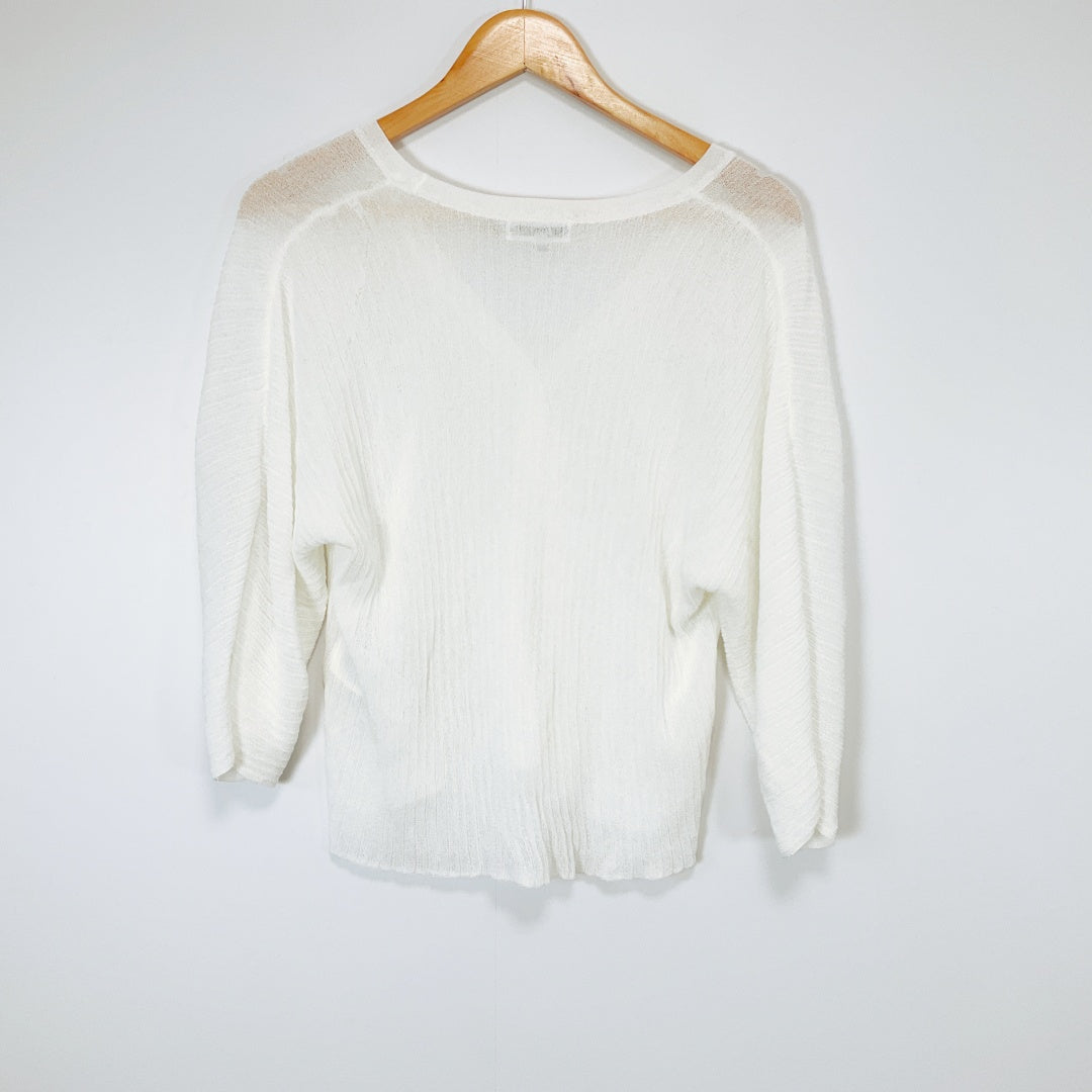 Calvin Klein - Women's White Cardigan