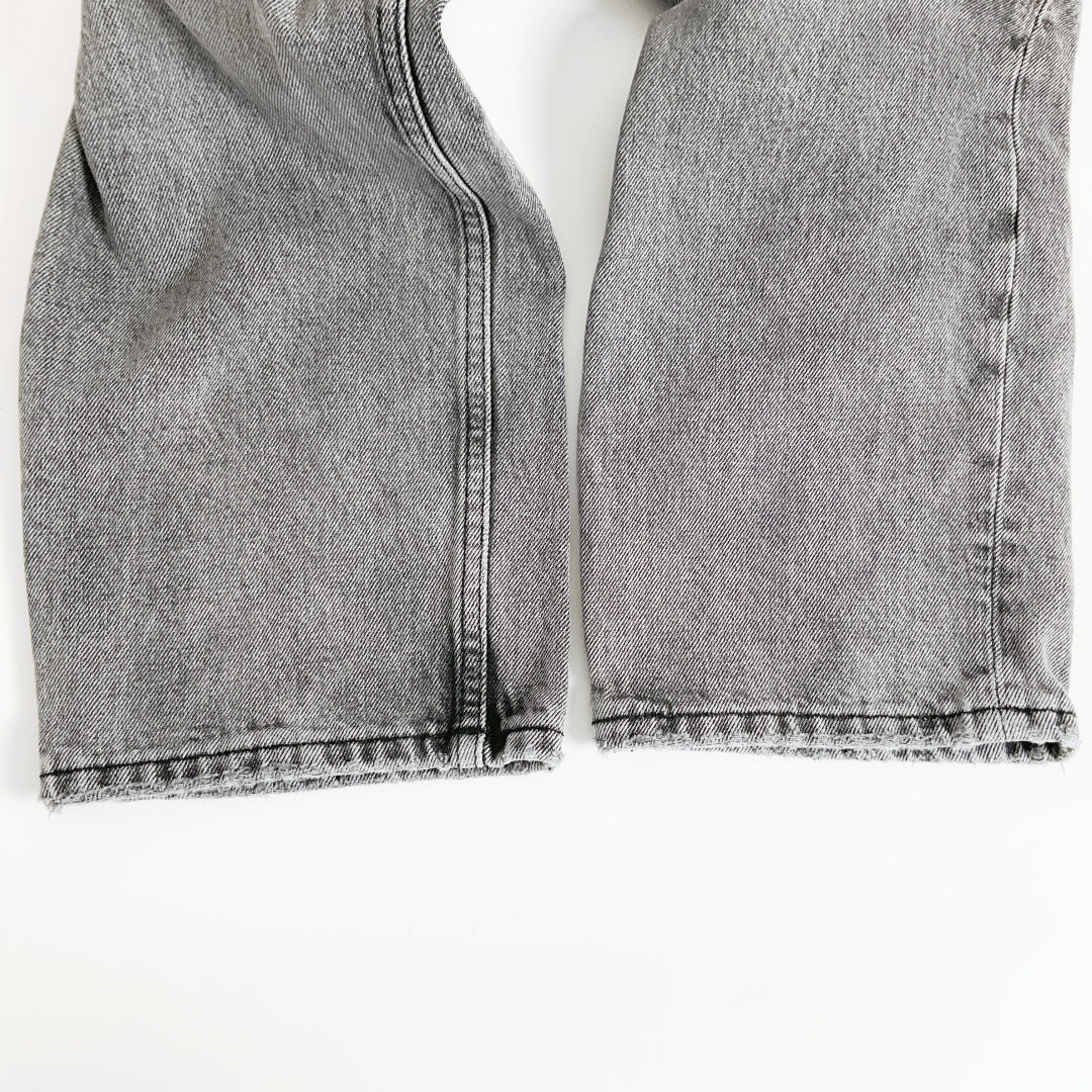 ZARA - Women's Straight Jeans in Grey
