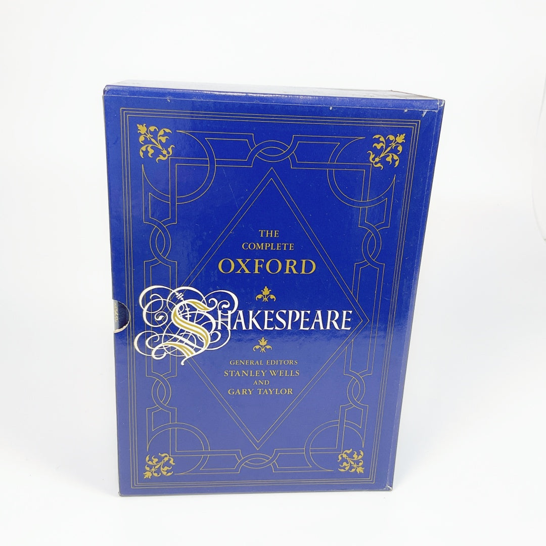 The Complete Oxford Shakespeare Hardcover 3 Book Set