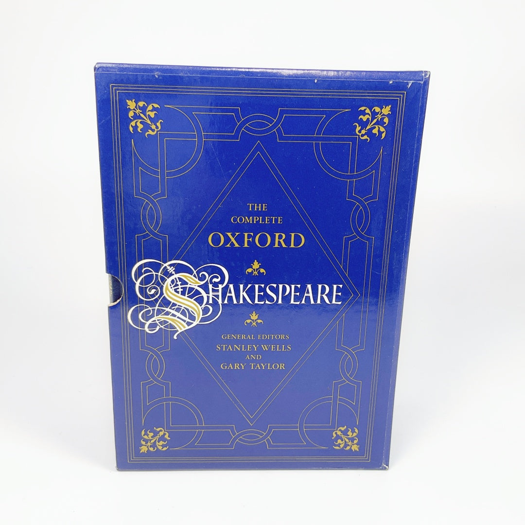 The Complete Oxford Shakespeare Hardcover 3 Book Set