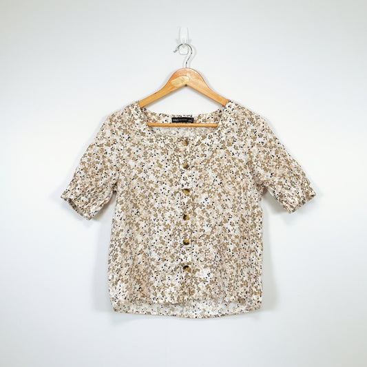 M&S Collection -Ladies Stunning 100% Linen Blouse