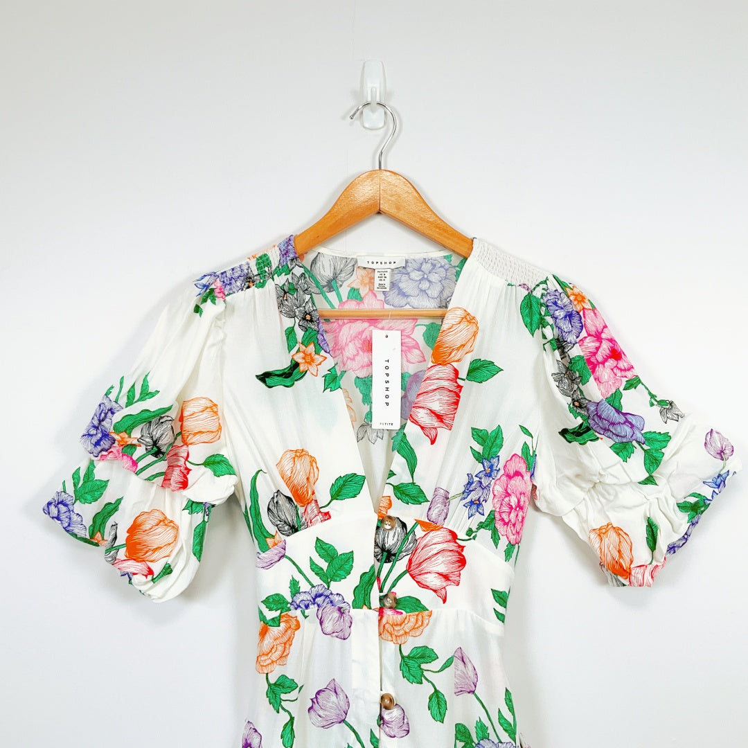 Topshop - Floral Summer Maxi Dress