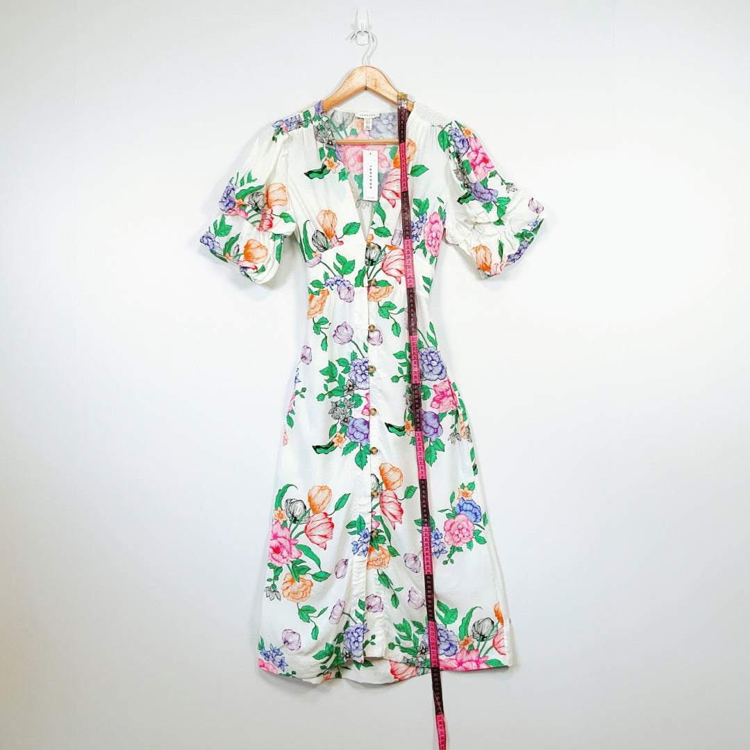 Topshop - Floral Summer Maxi Dress