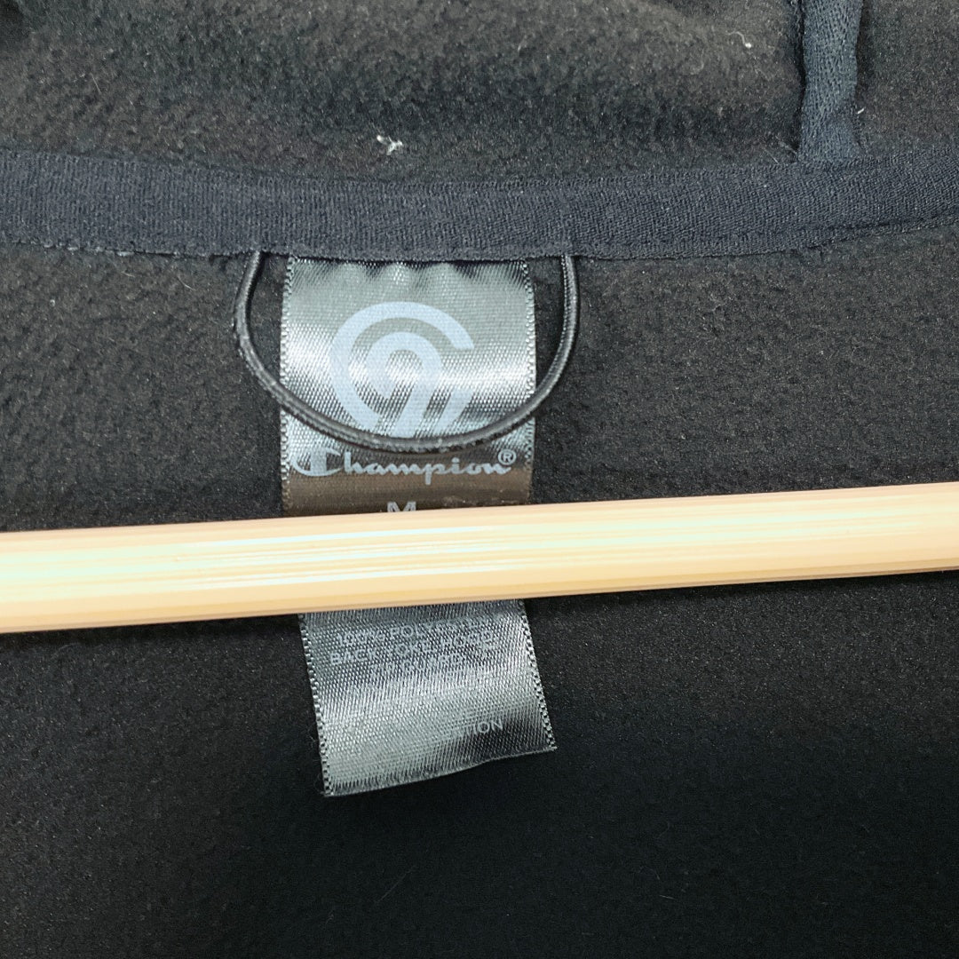 Champion-Men's contemporary grey zip-up hoodies with a front pocket