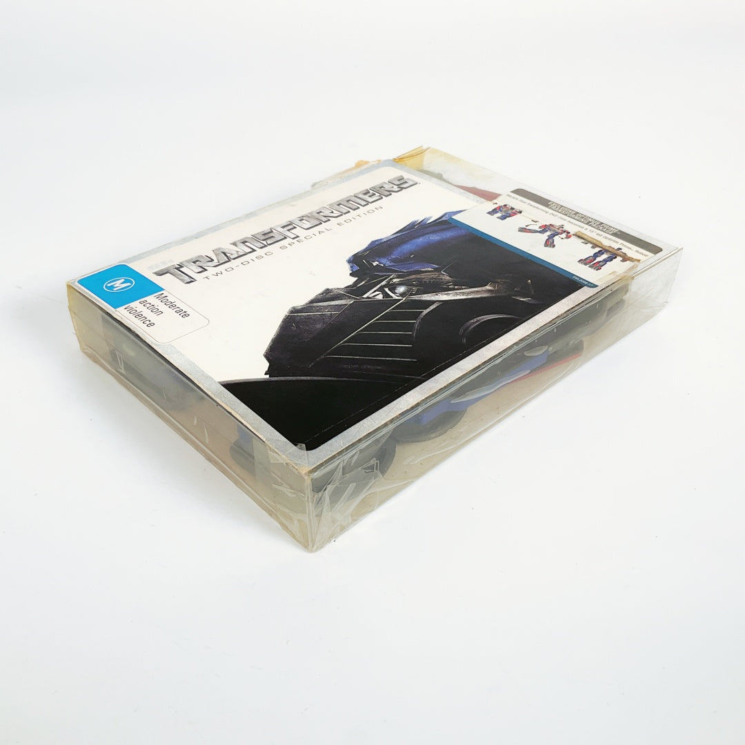 Transformers DVD with Rare Two Disk Optimus Prime Case