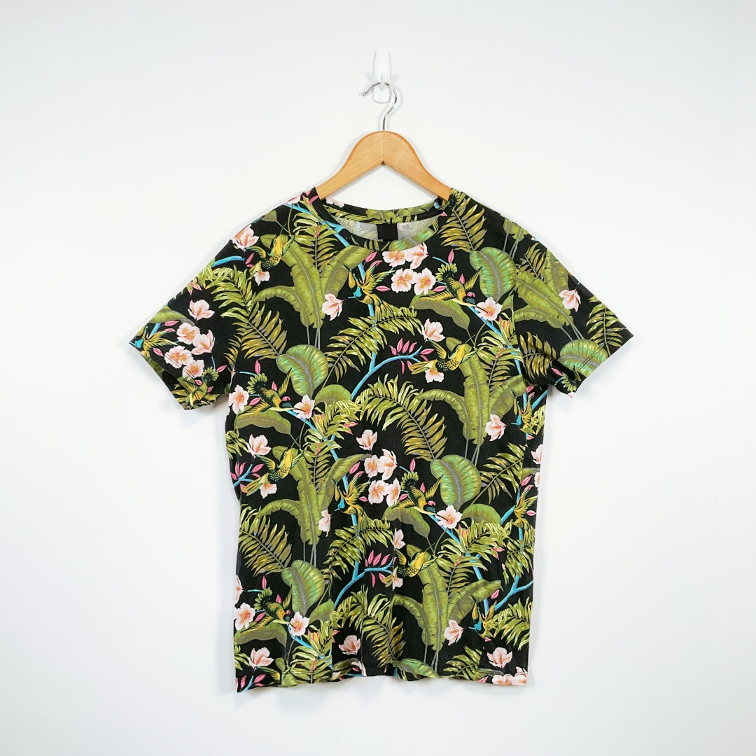 H&M - Floral Cotton T-Shirt