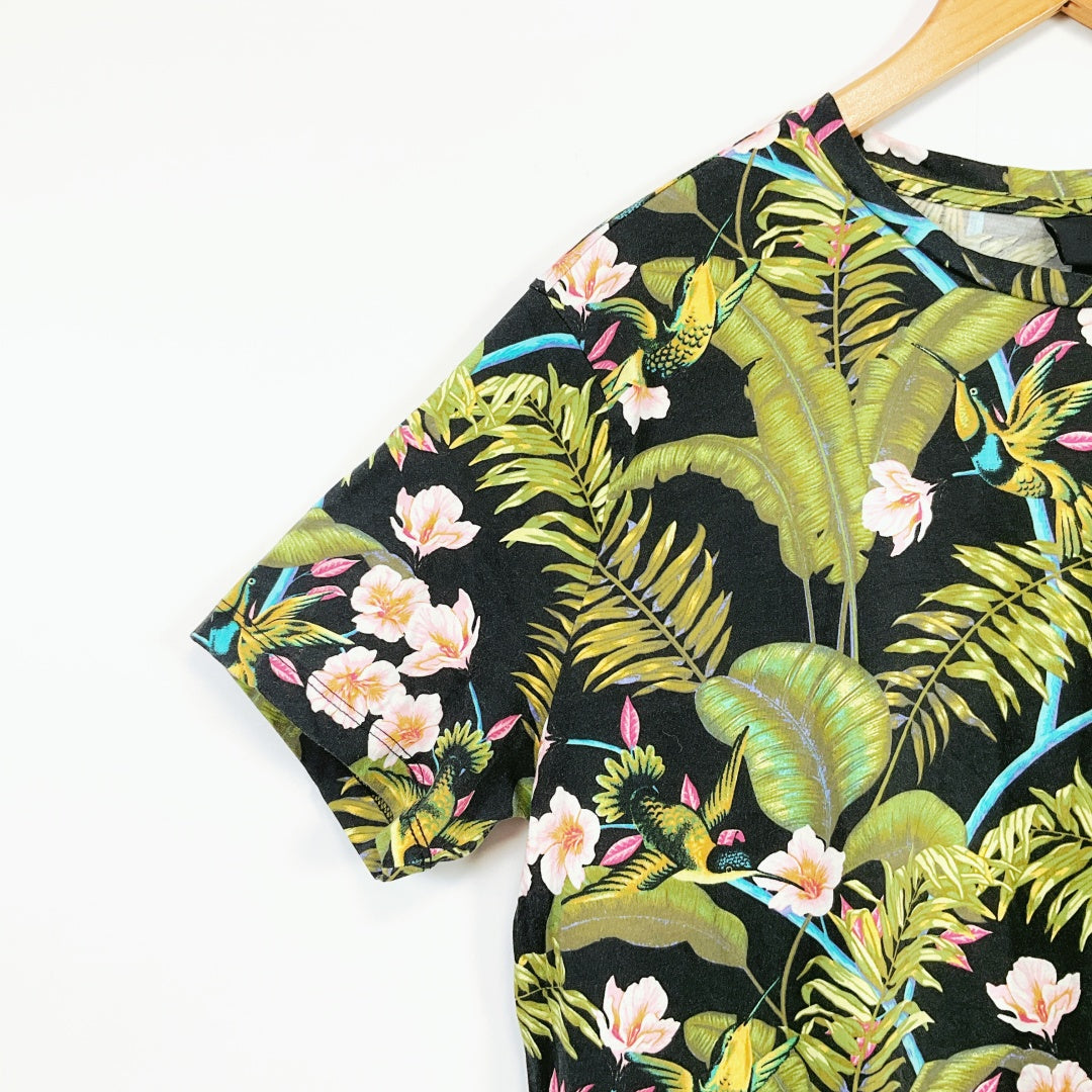 H&M - Floral Cotton T-Shirt