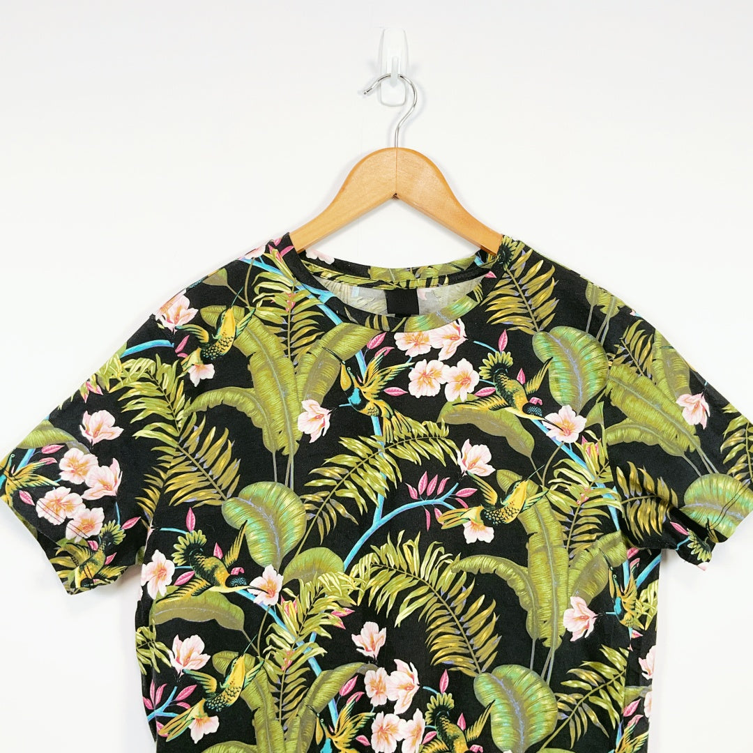 H&M - Floral Cotton T-Shirt