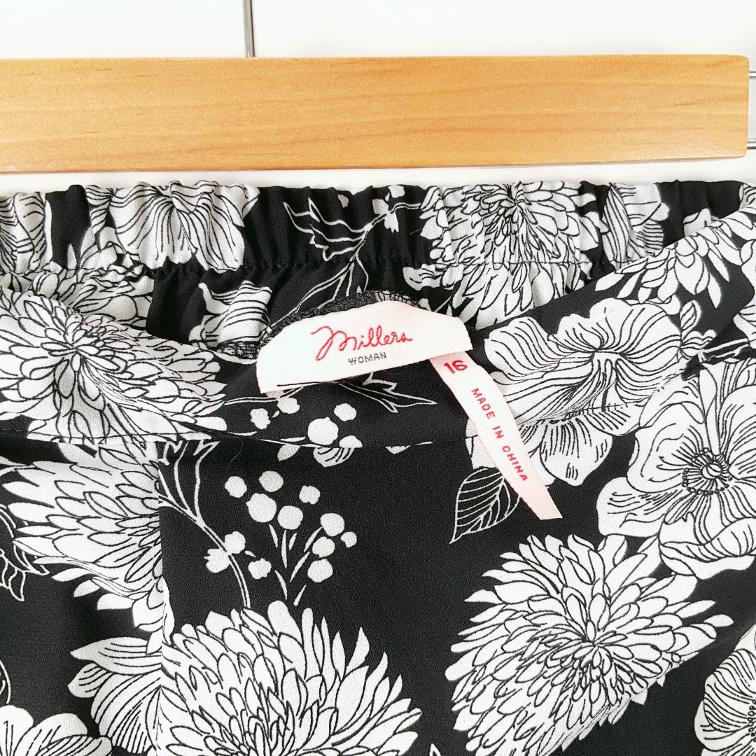 Millers - Floral Wide Leg Pants