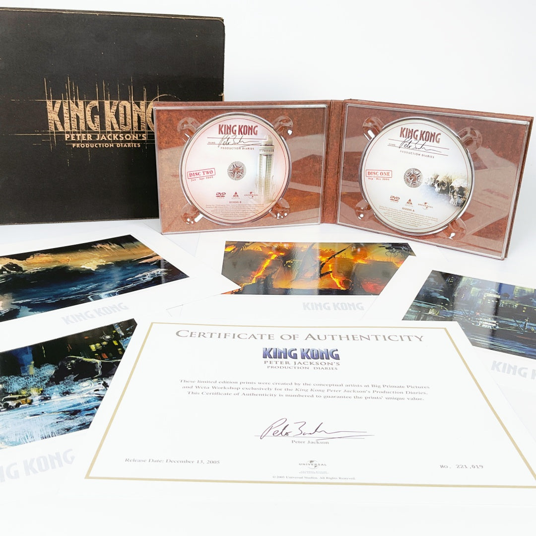 King Kong 2005 – Peter Jackson's Production Diaries 2–Disc Collector Boxed Set