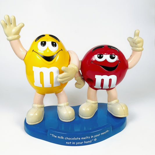 M&M - Red and Yellow Candy Dispenser