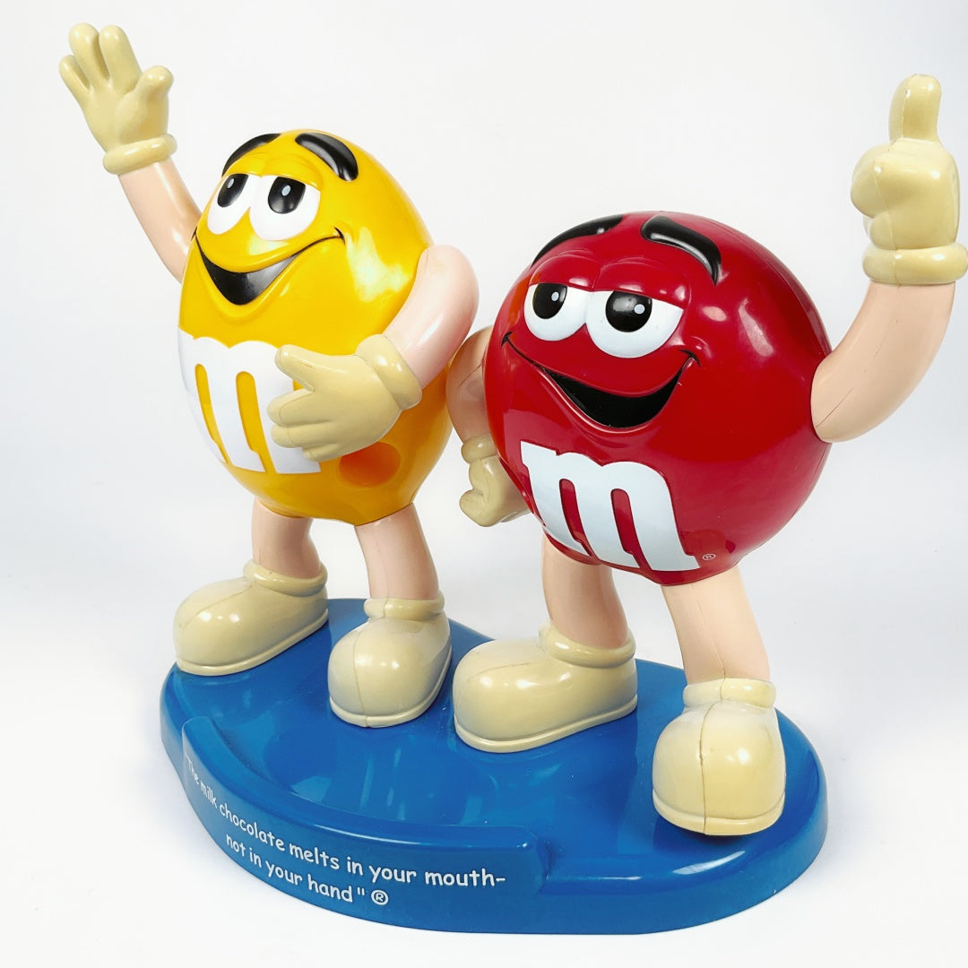 M&M - Red and Yellow Candy Dispenser