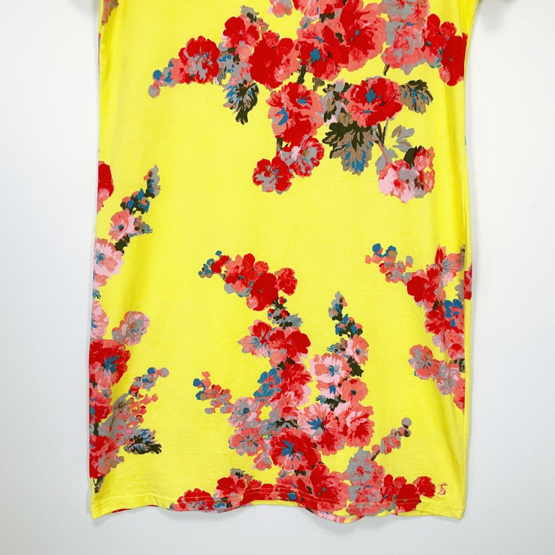 Joules - Bright Yellow Floral Dress