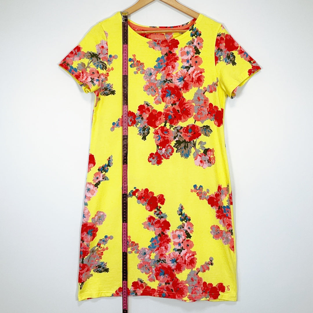 Joules - Bright Yellow Floral Dress