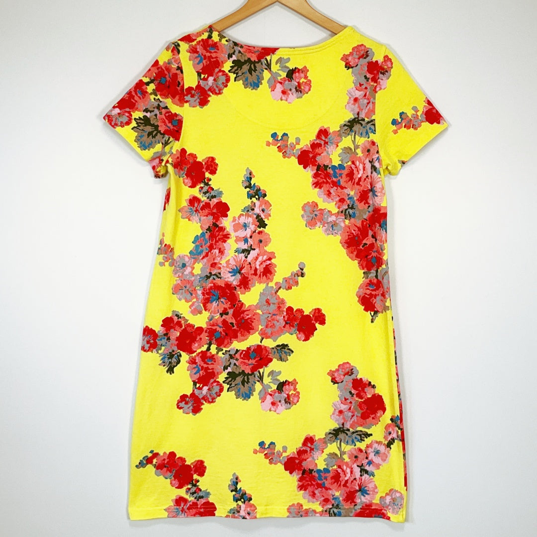Joules - Bright Yellow Floral Dress