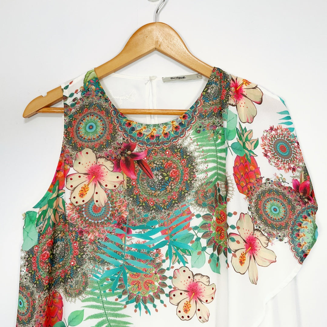 Desigual - Floral Print Top
