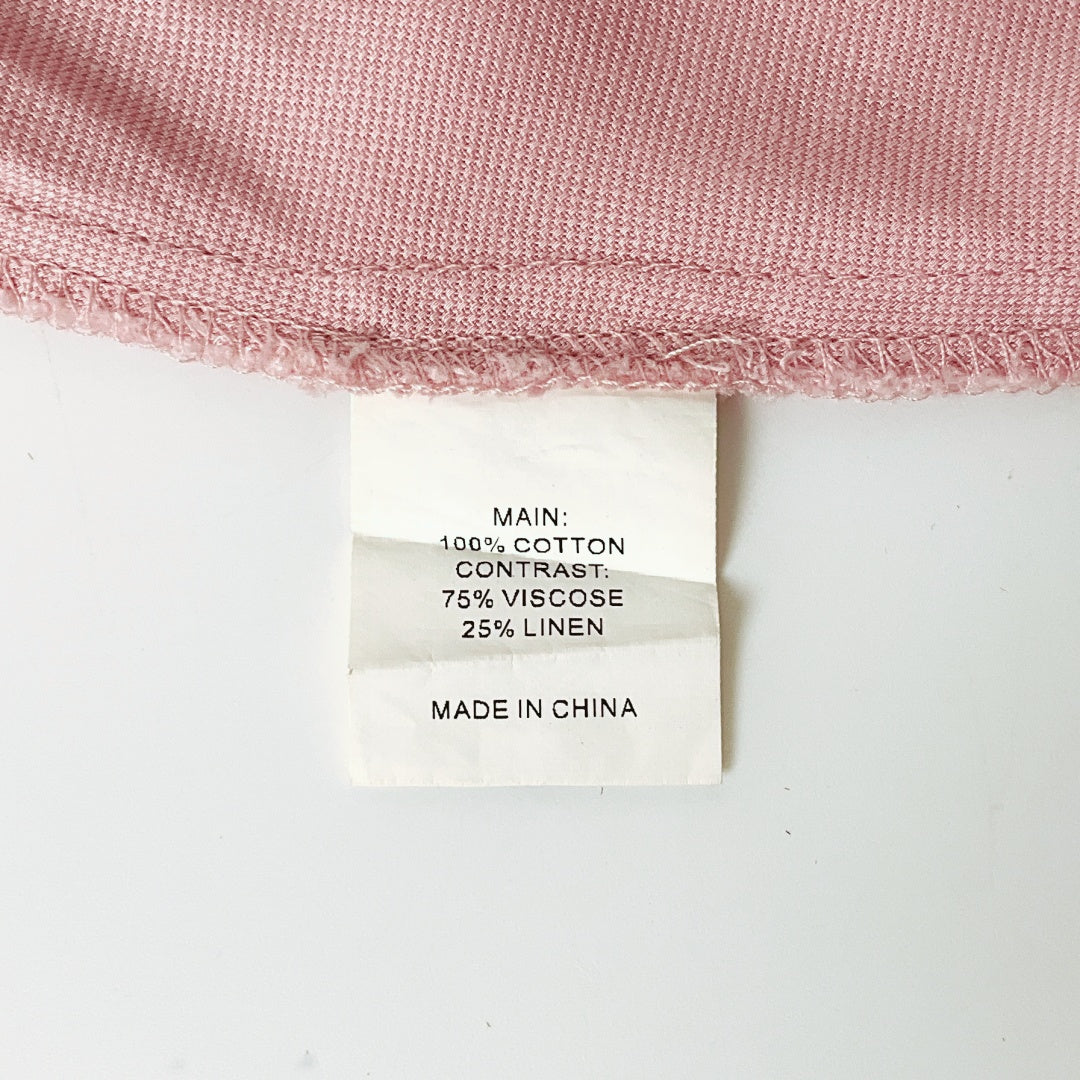 Trent Nathan - Pink Peplum Top