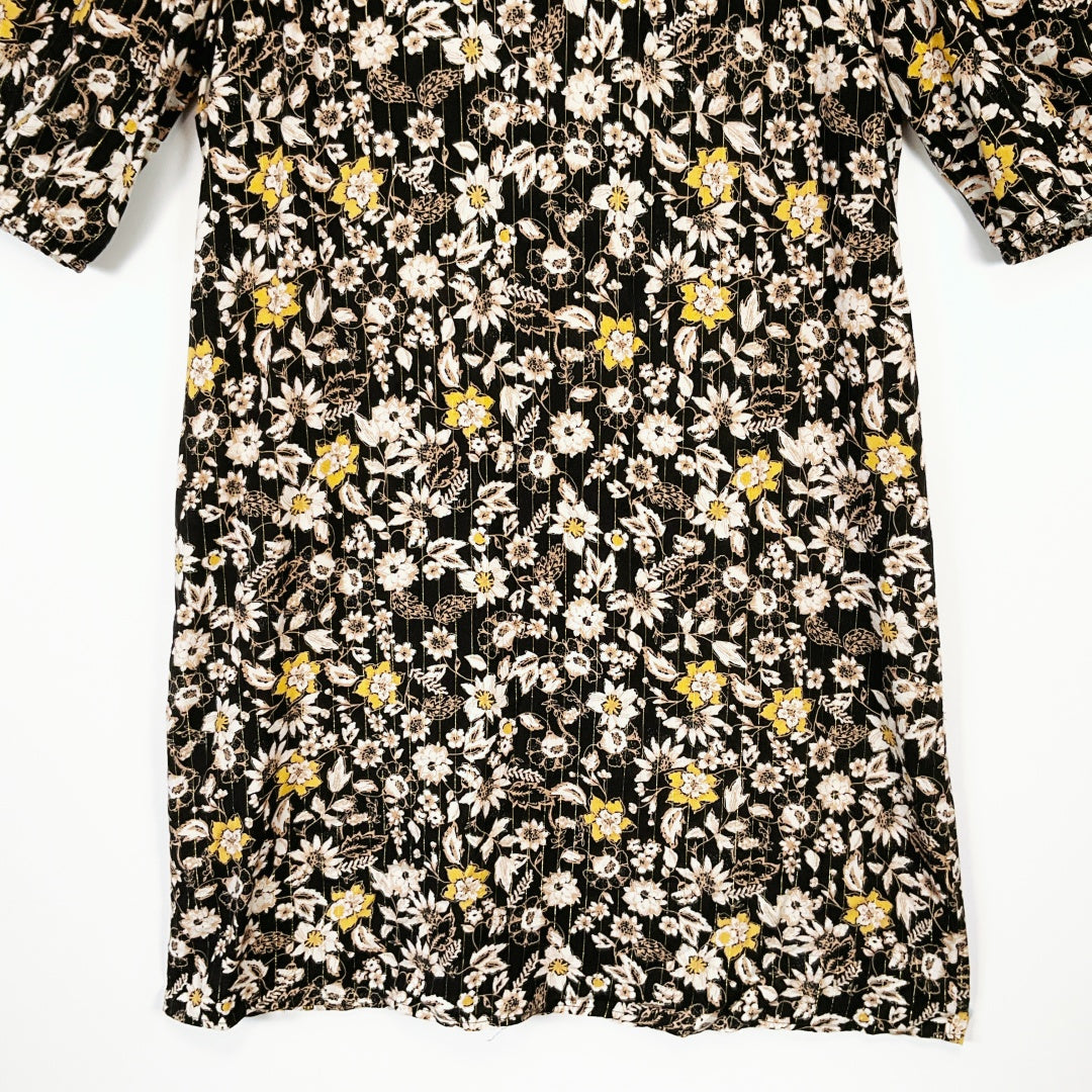 Stella - Floral Print A-Line Dress