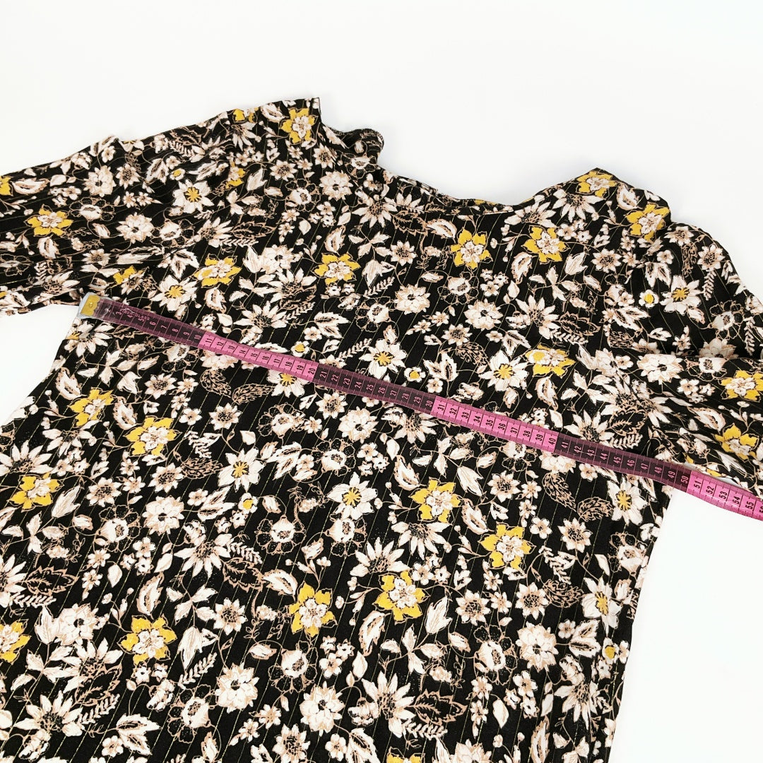 Stella - Floral Print A-Line Dress