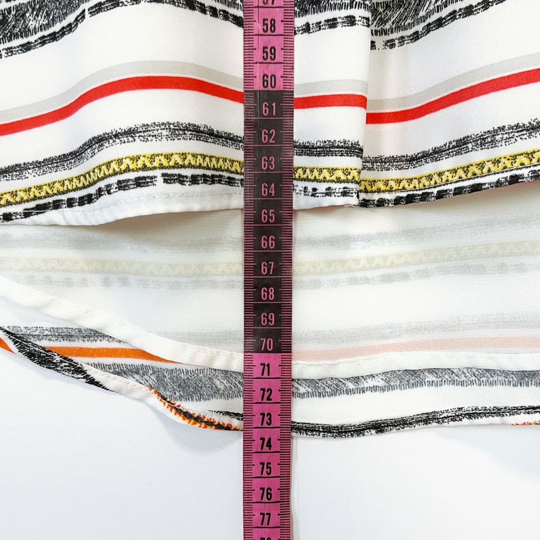 Target - Sleeveless High-Neck Striped Top