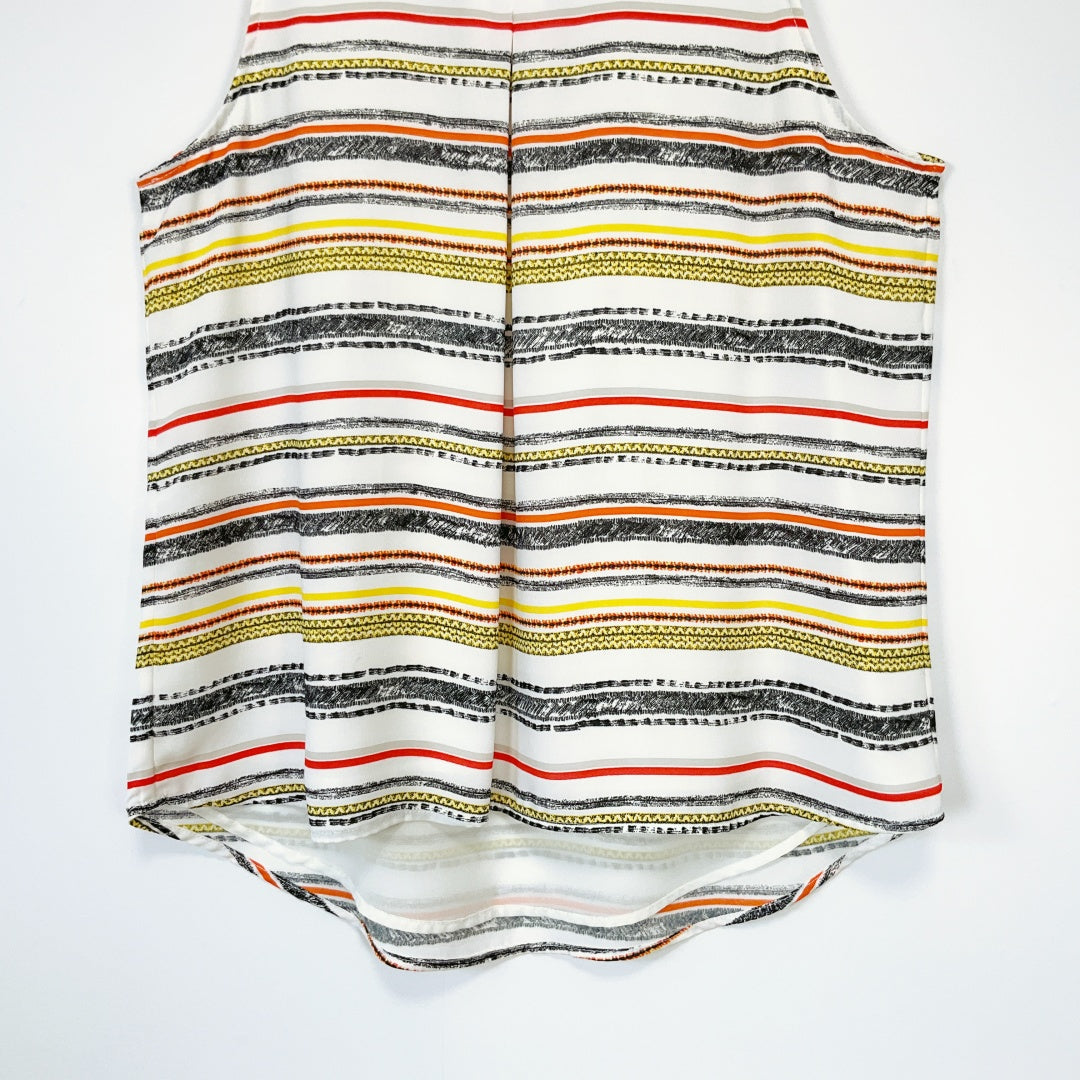 Target - Sleeveless High-Neck Striped Top