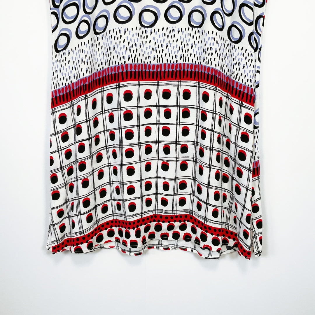 Yarra Trail - Geometric Pattern Dress