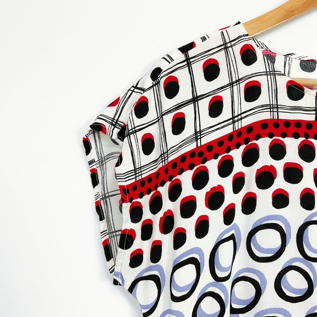 Yarra Trail - Geometric Pattern Dress