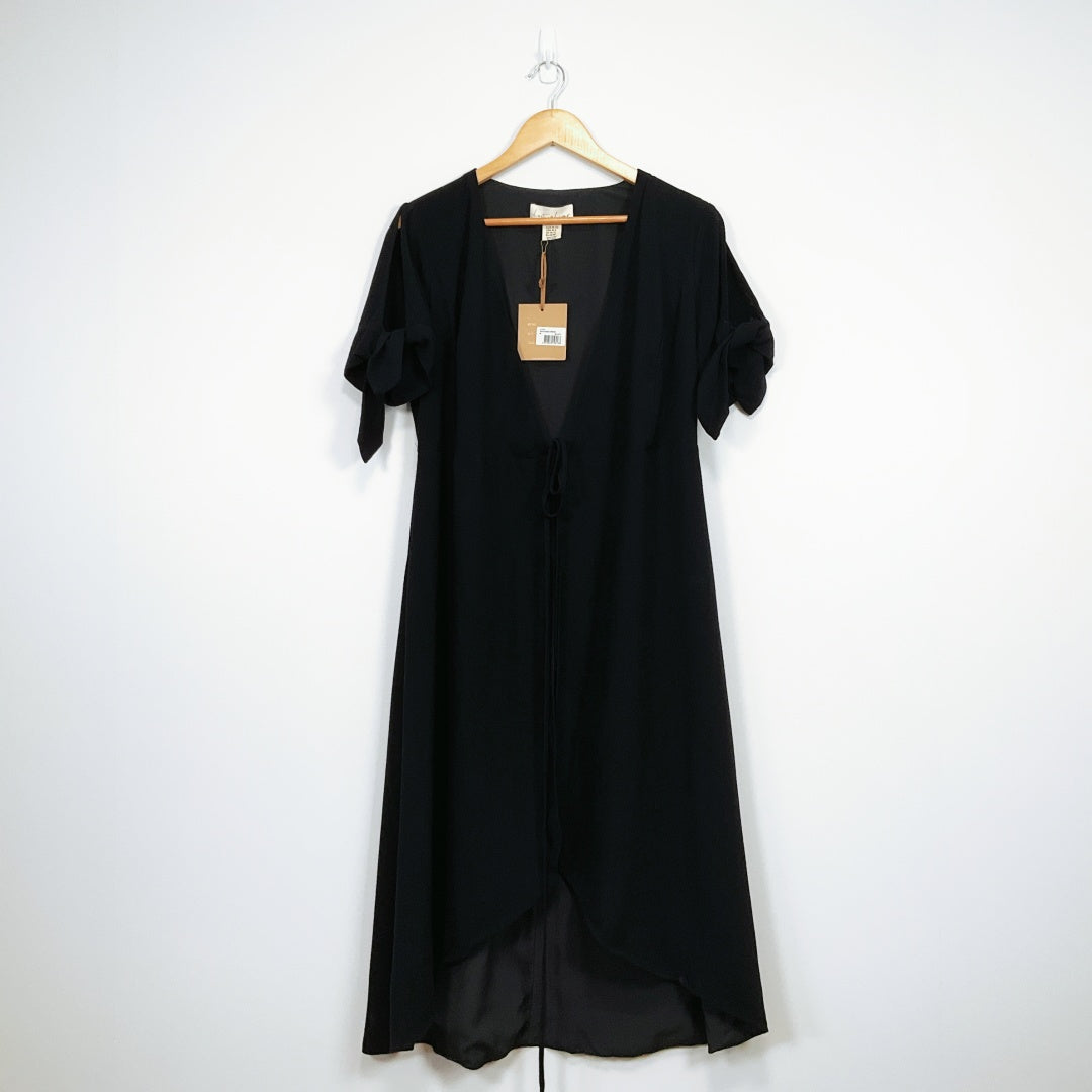 Lost in Lunar - Black Penn Midi Dress