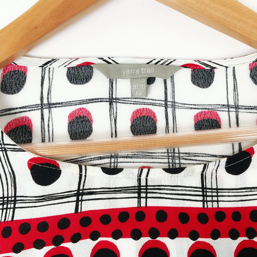 Yarra Trail - Geometric Pattern Dress