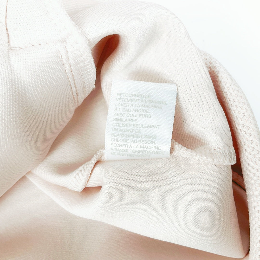 Zella - Pale Pink LS Snap Front Bomber Jacket