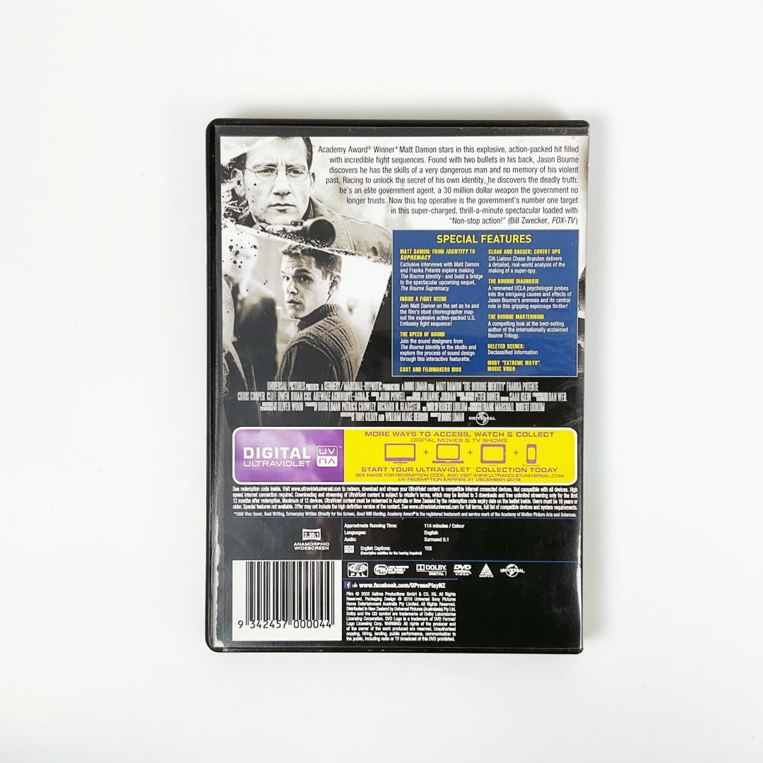 The Bourne Trilogy – Identity • Supremacy • Ultimatum (3-Disc DVD Set)