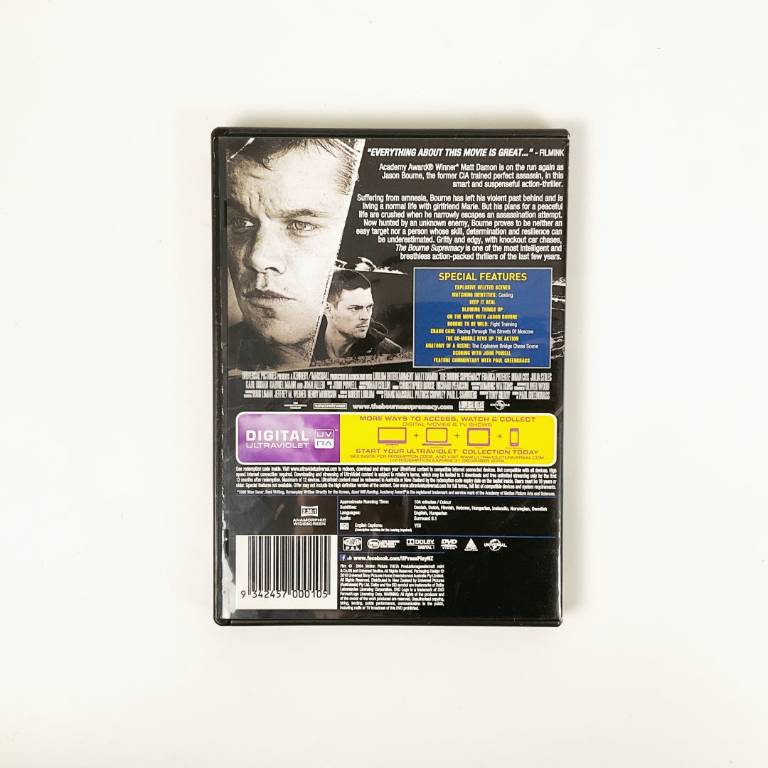 The Bourne Trilogy – Identity • Supremacy • Ultimatum (3-Disc DVD Set)