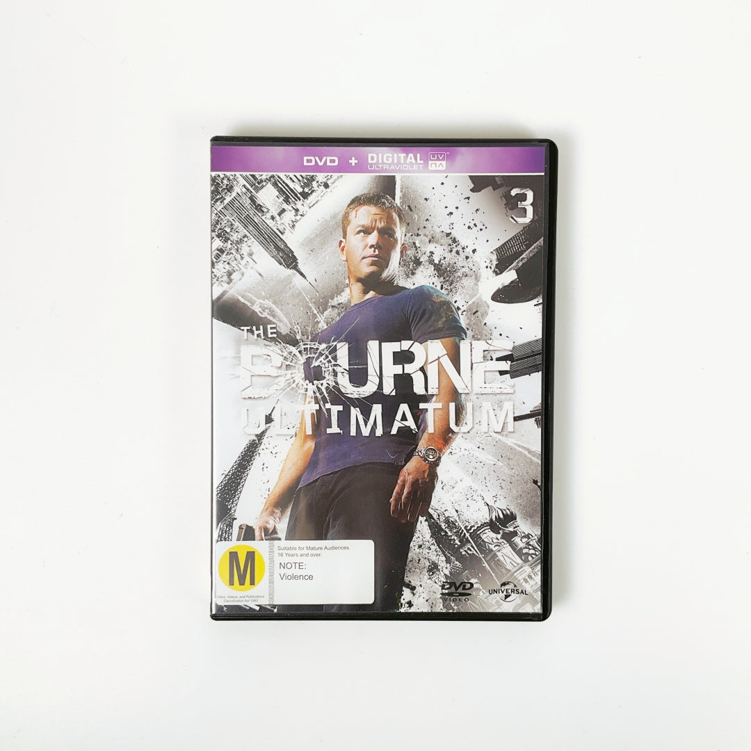 The Bourne Trilogy – Identity • Supremacy • Ultimatum (3-Disc DVD Set)
