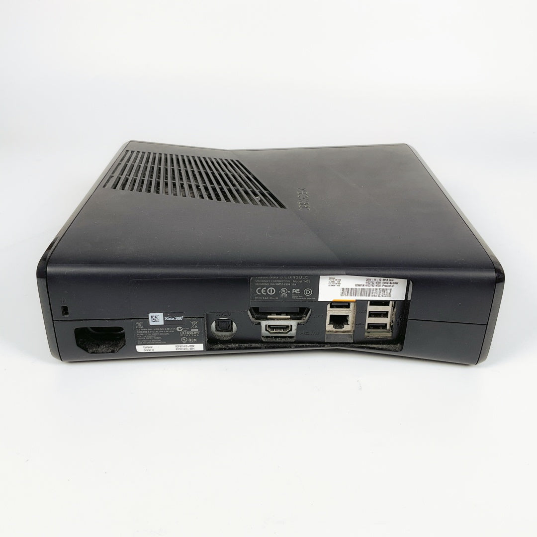 Xbox 360 S (Model 1439) Bundle – 4 GB + 320 GB HDD + 5 Games (PAL)