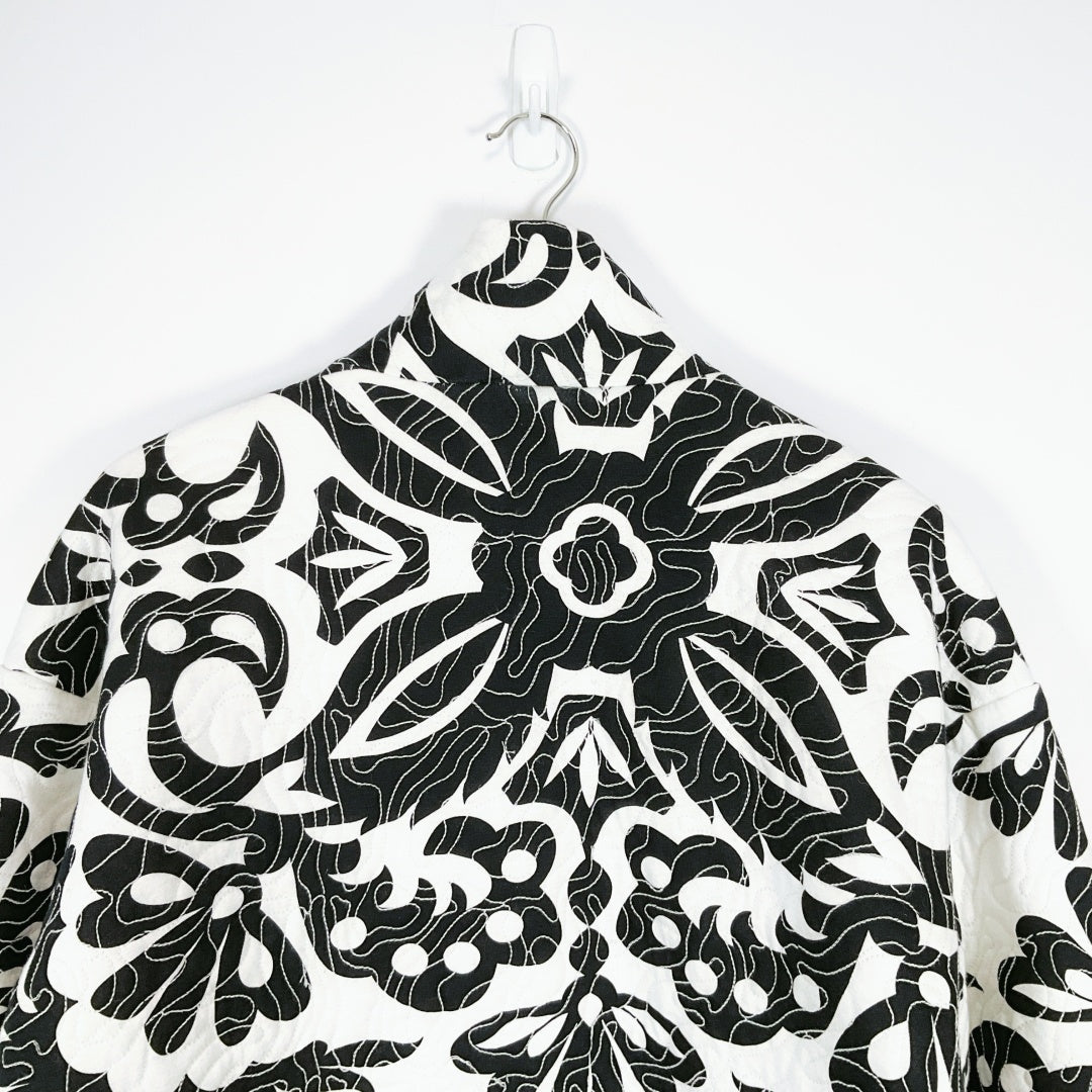 ZARA - Black & White Patterned Jacket